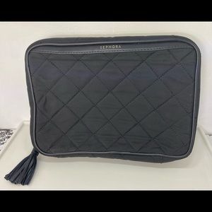 Sephora The Weekender Large Makeup Toiletry Bag Black travel